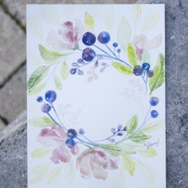 MiloandBen_Watercolor_Painting_Wreath